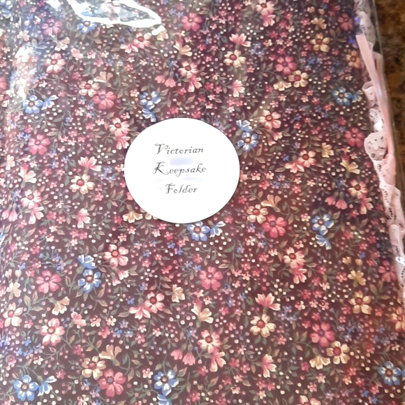 VICTORIAN KEEPSAKE BOS FOLDER HANDMADE QUILTED BOOK OF SHADOWS WITCH - Picture 8 of 8